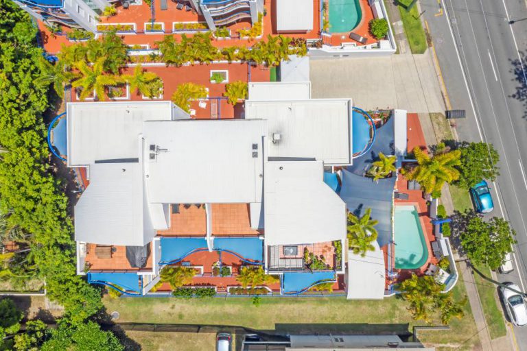 Surfers Beach Resort One - Aerial View